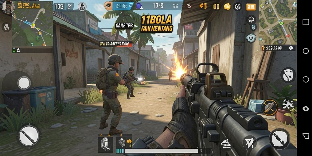Gameplay seru dengan aksi tembak-menembak di TPS.