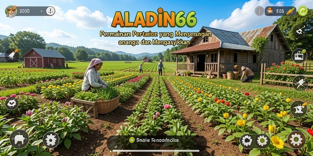 Gameplay ALADIN66 yang seru dan mengasyikkan dalam bertani.