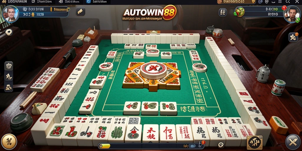 Tangkapan layar AUTOWIN88 menampilkan gameplay Mahjong yang menarik.