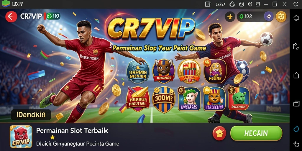 Tampilan menarik dari gameplay CR7VIP yang menggoda bagi pecinta slot.