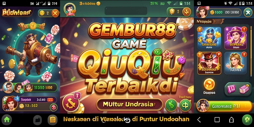 Tampilan screenshot <strong>GEMBUR88</strong> saat seru bermain QiuQiu.