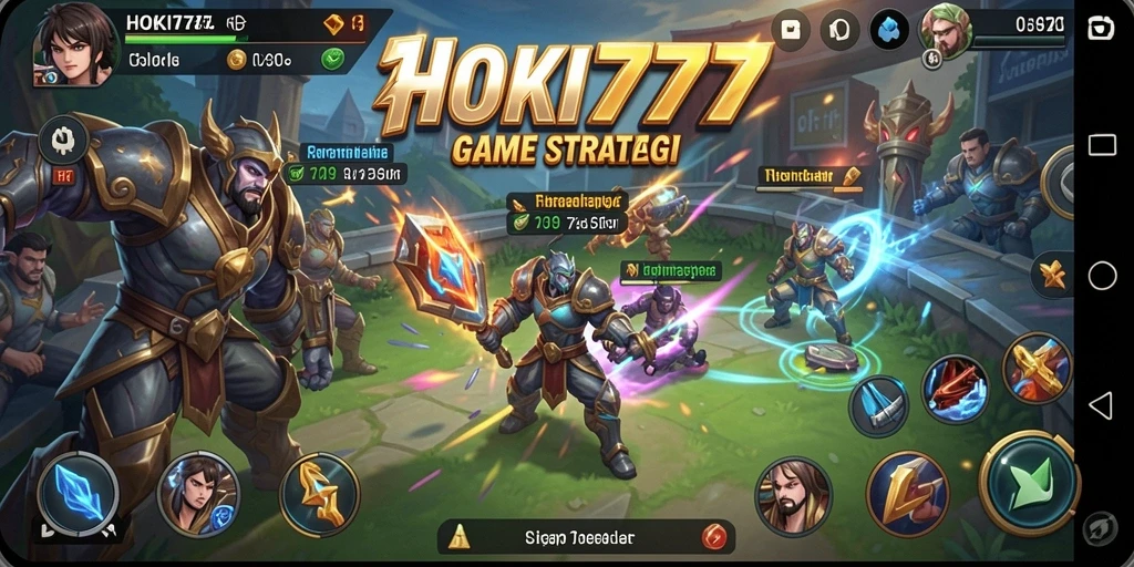 Tampilan gameplay menarik dalam HOKI777 dengan pertempuran strategis.