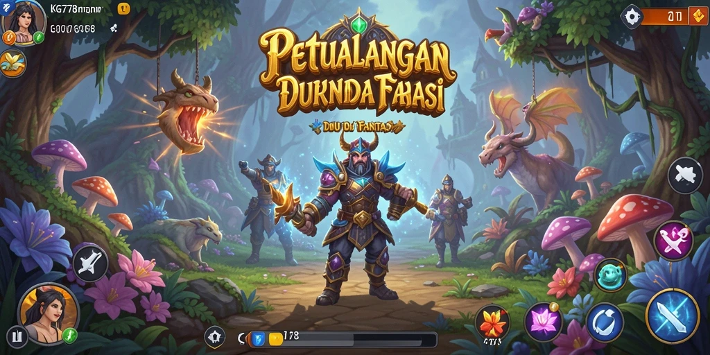 Tampilan screenshot yang menunjukkan aksi seru dalam gameplay KG778.