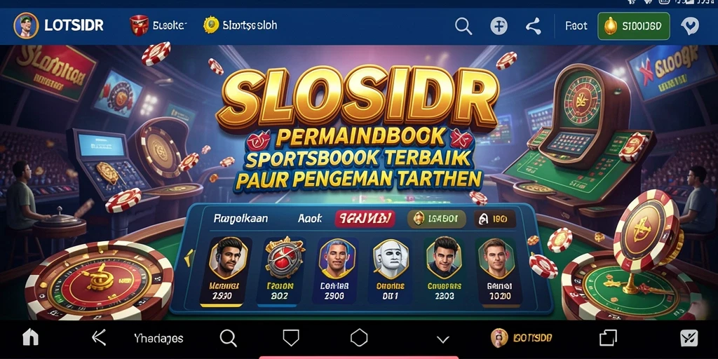 Tampilan menarik dari gameplay SLOTSIDR yang memukau.